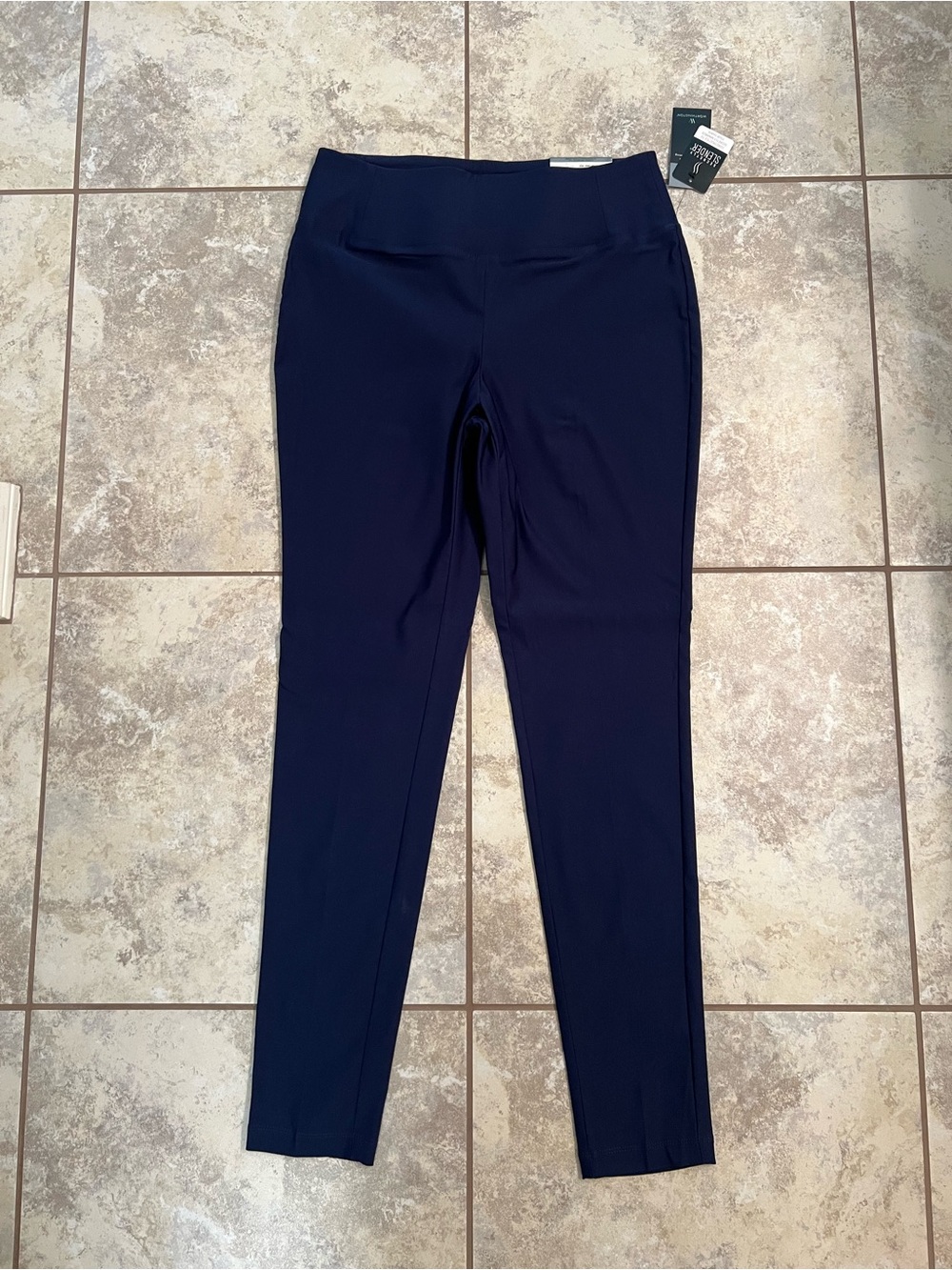 NWT Worthington Navy Pull-On Slinny